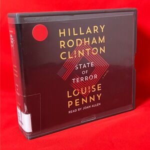 State of Terror Audiobook Hillary Rodham Clinton Louise Penny CD Set Ex Library